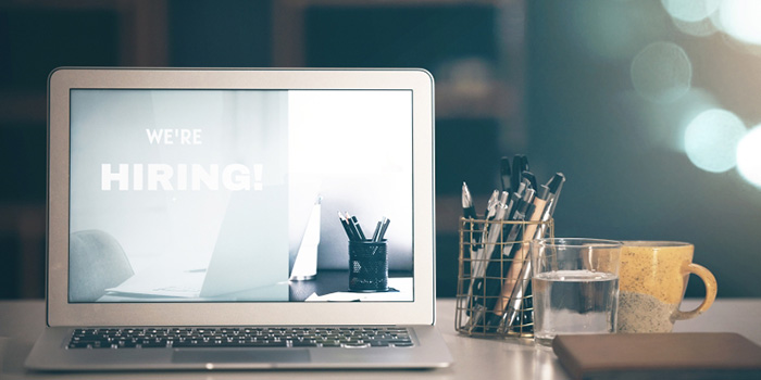 Jobbannons "we are hiring"