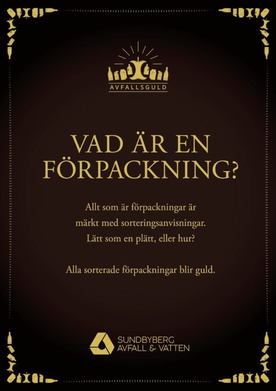 Poster: Vad är en förpackning?